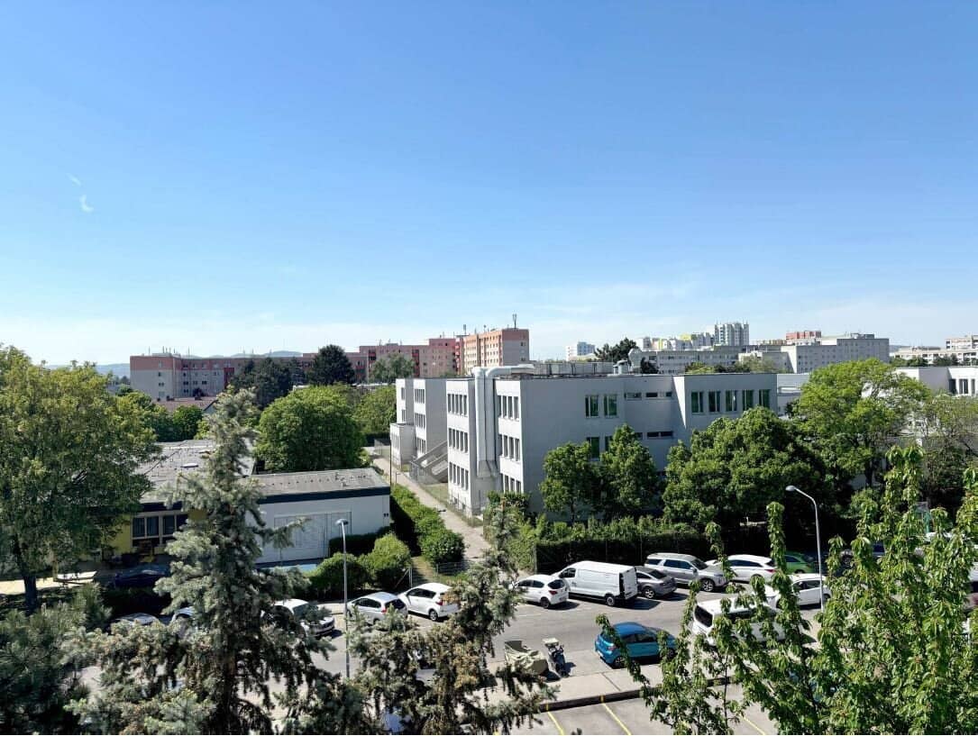 Renovated apartment with loggia and view