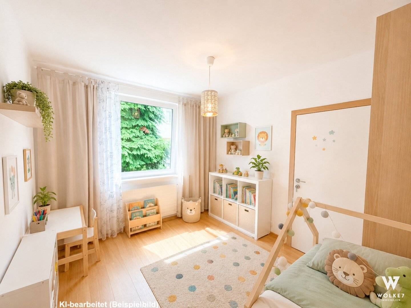 Wohnung ruhige Lage grün gelegen offene Küche