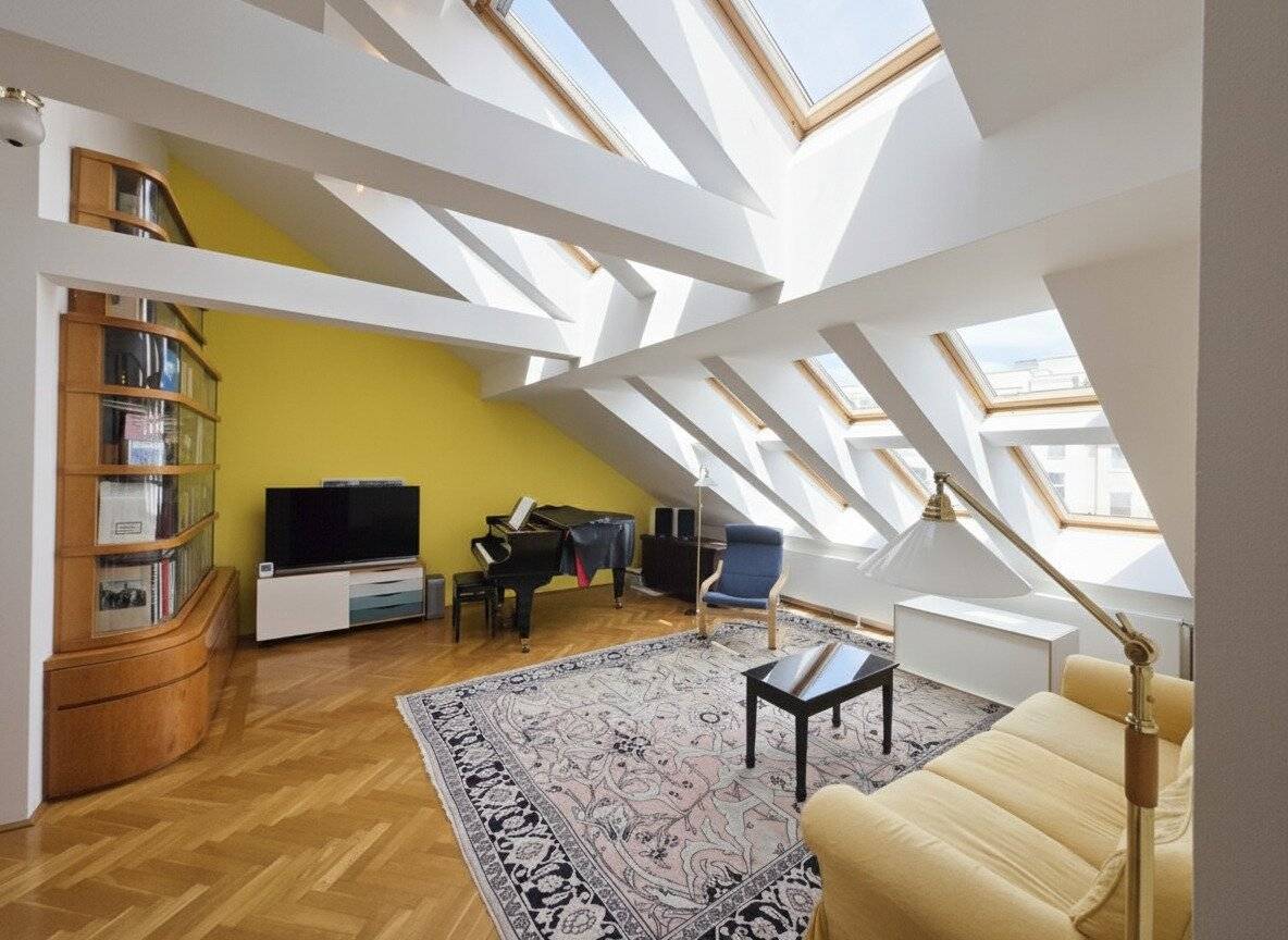 Attic apartment Loft with panoramic roof terrace