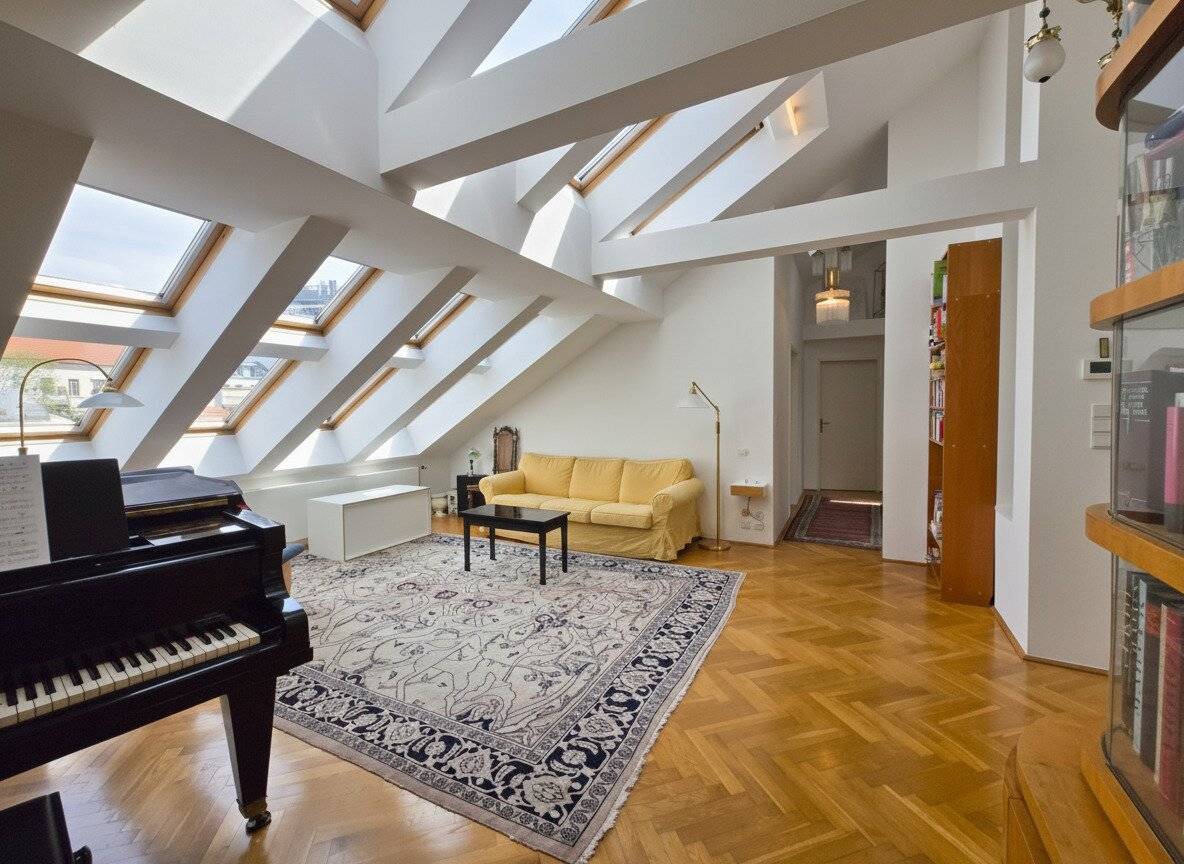 Attic apartment Loft with panoramic roof terrace