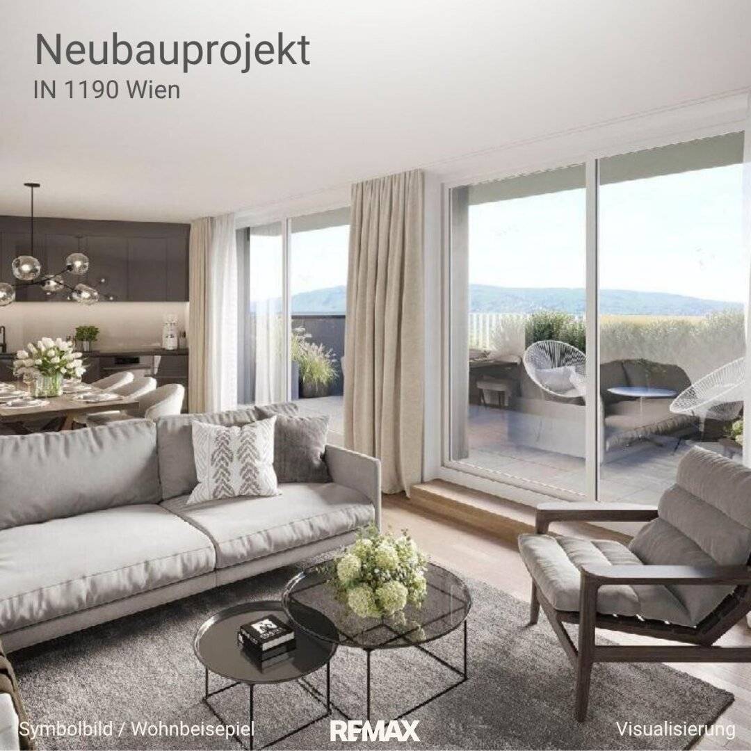 Newly built apartment in Döbling near U4 terrace