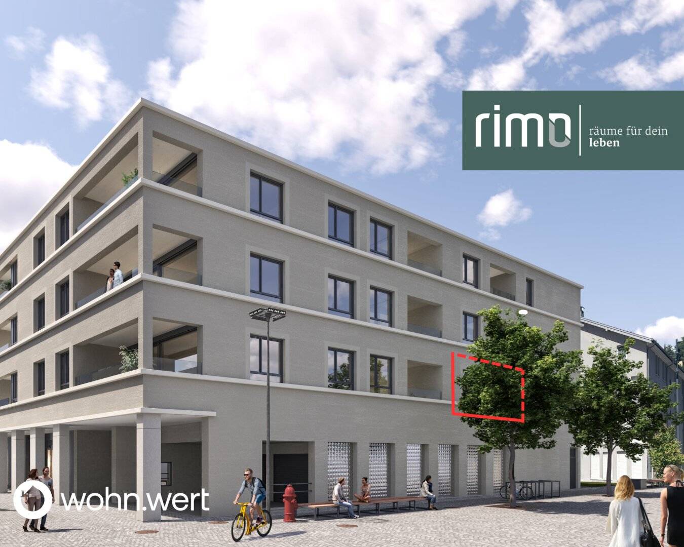 Newly built apartment near the old town terrace
