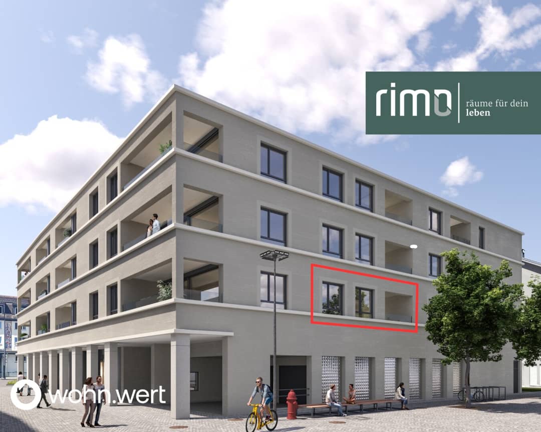 Apartment first occupancy at Jahnplatz with open kitchen