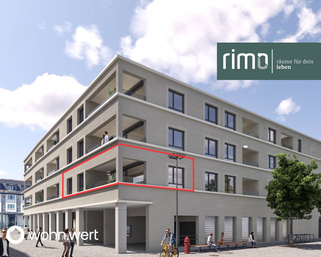 New Build Apartment First Occupancy Jahnplatz
