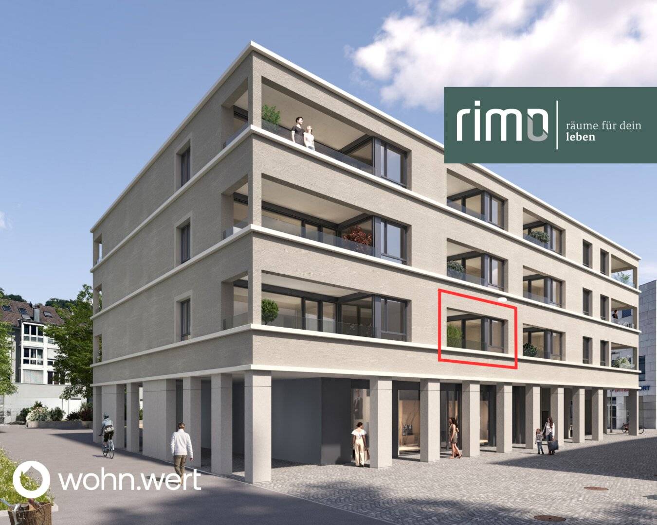 Newly built apartment at Jahnplatz Feldkirch