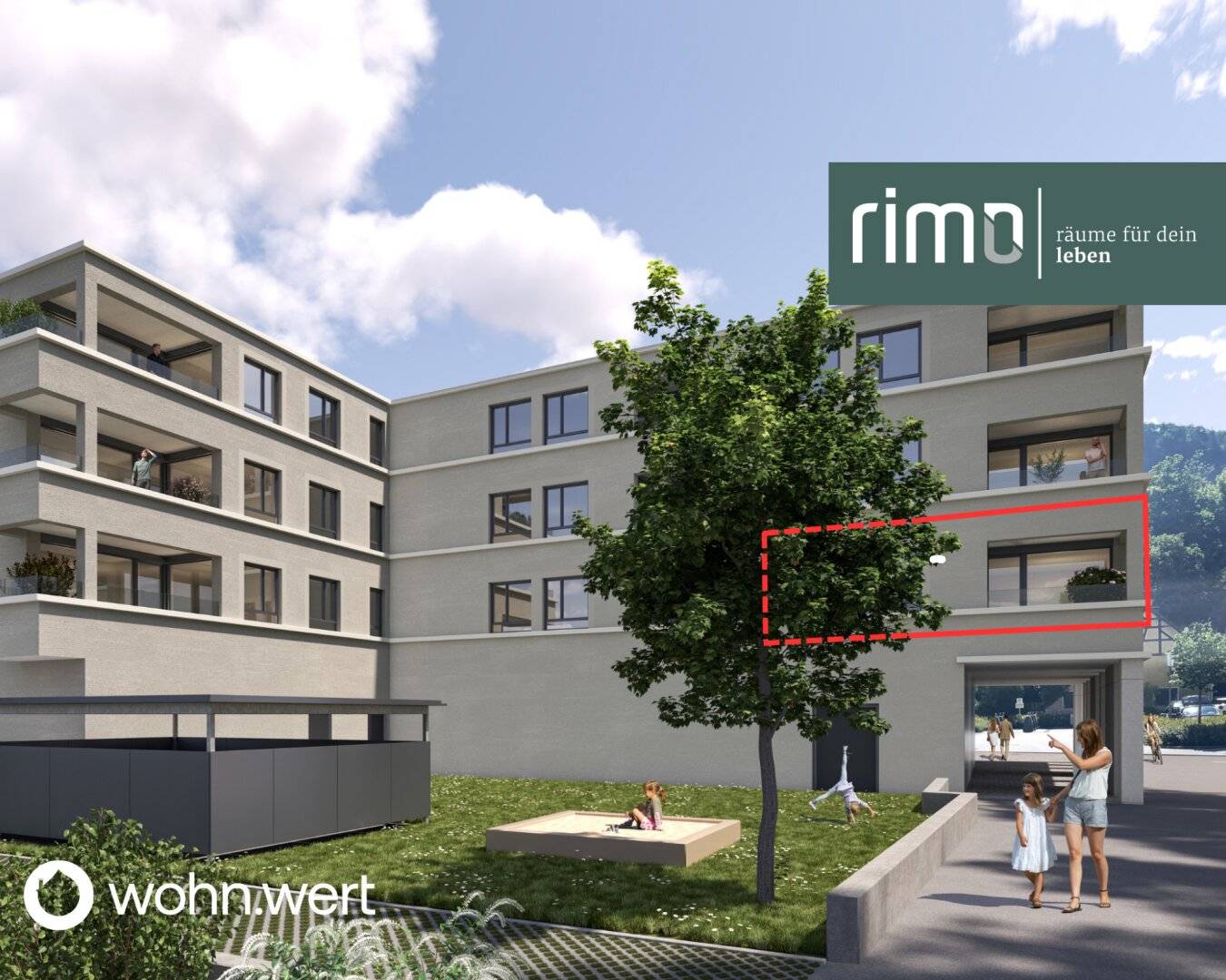 Newly built apartment with terrace central