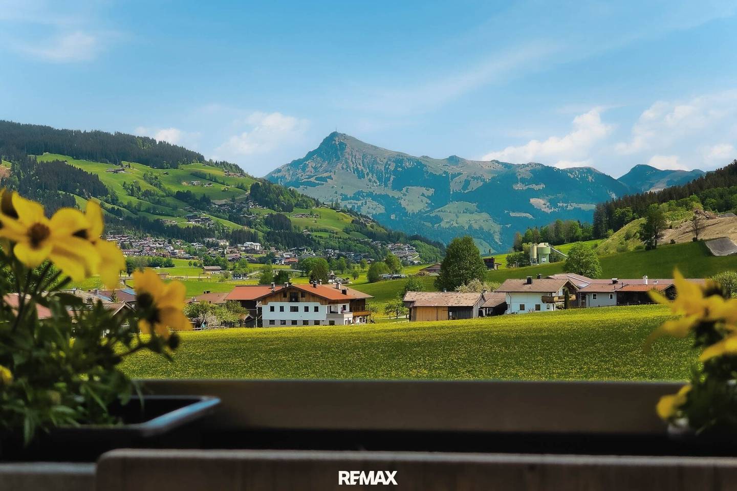 Wohnung mit Kitzbüheler Horn Blick und Balkon