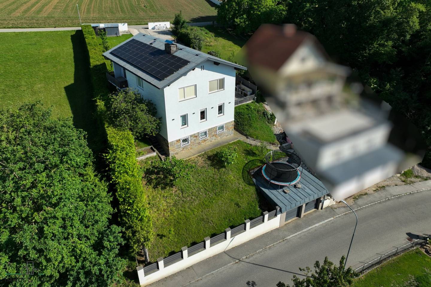 Two-family house in Ybbs with view