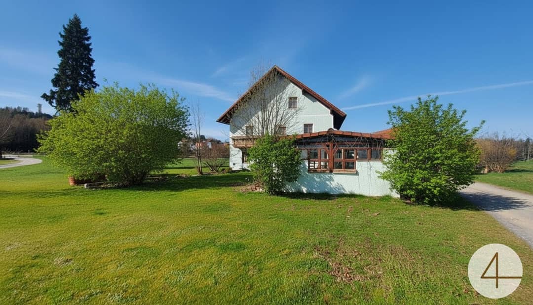 Zweifamilienhaus mit 6,4ha Grund