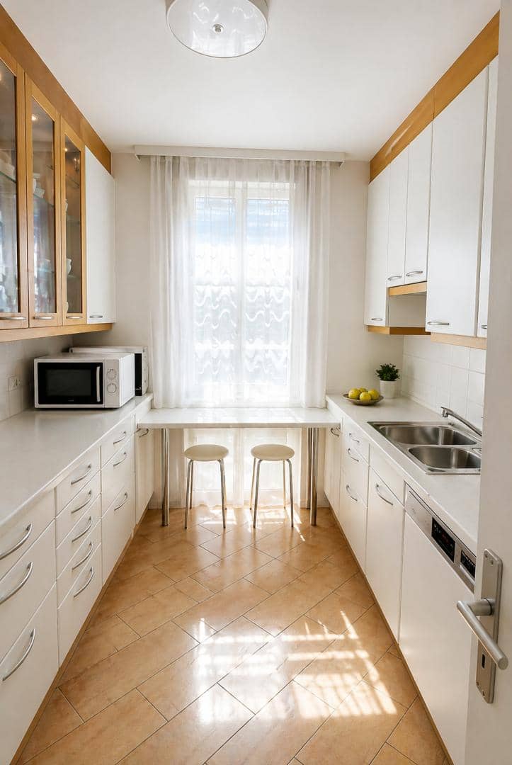 Wohnung with lift central location quiet courtyard