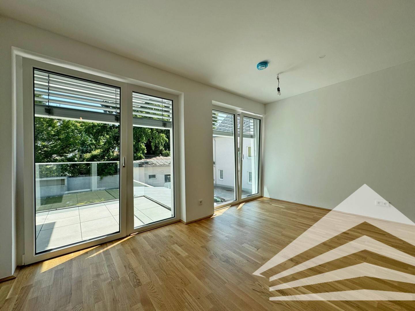Wohnung im Domviertel Linz Neubau Erstbezug Balkon