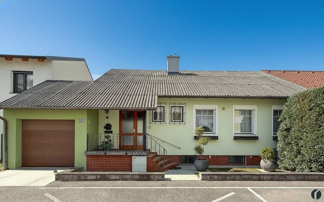 Gepflegte Doppelhaushälfte mit Garten und Garage in Tulln