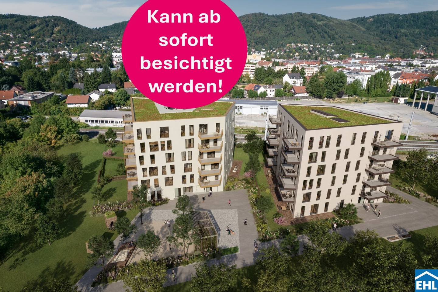Wohnung Neubau Erstbezug hell Balkon