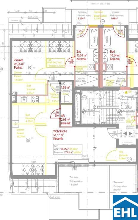 Elegante 2-Zimmer-Wohnung mit Terrasse