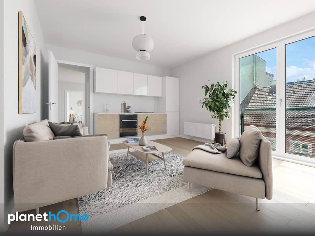 Wohnung Meidling Fußgängerzone Französischer Balkon