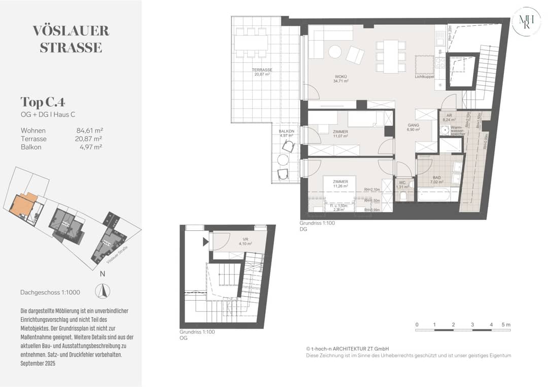 Dachgeschosswohnung C4 Bad Vöslau