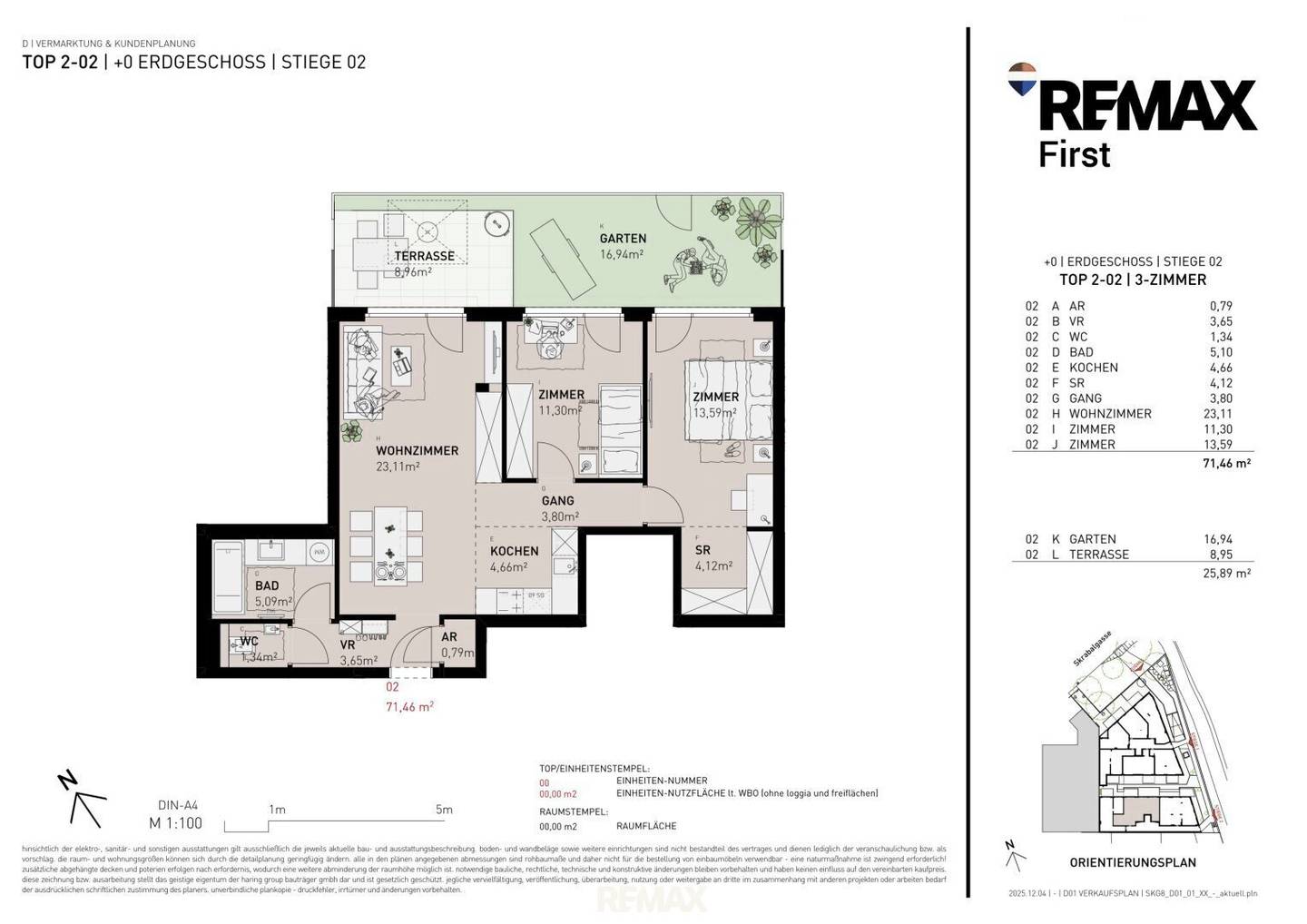Neubau Erstbezug Wohnung mit eigener Freifläche