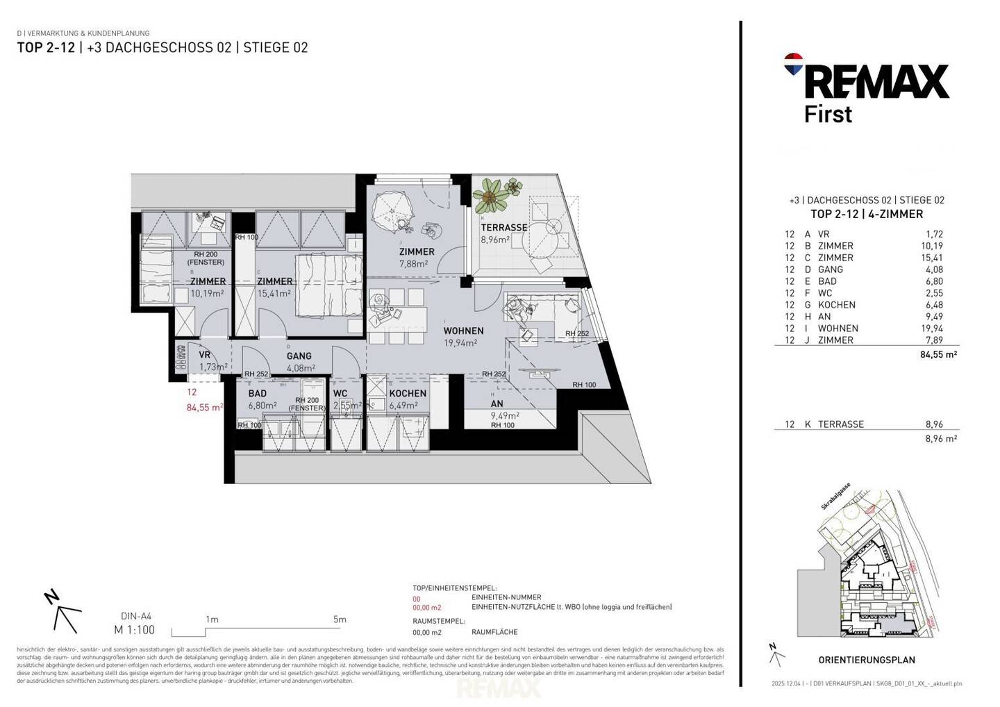 Neubau Wohnung mit eigener Freifläche
