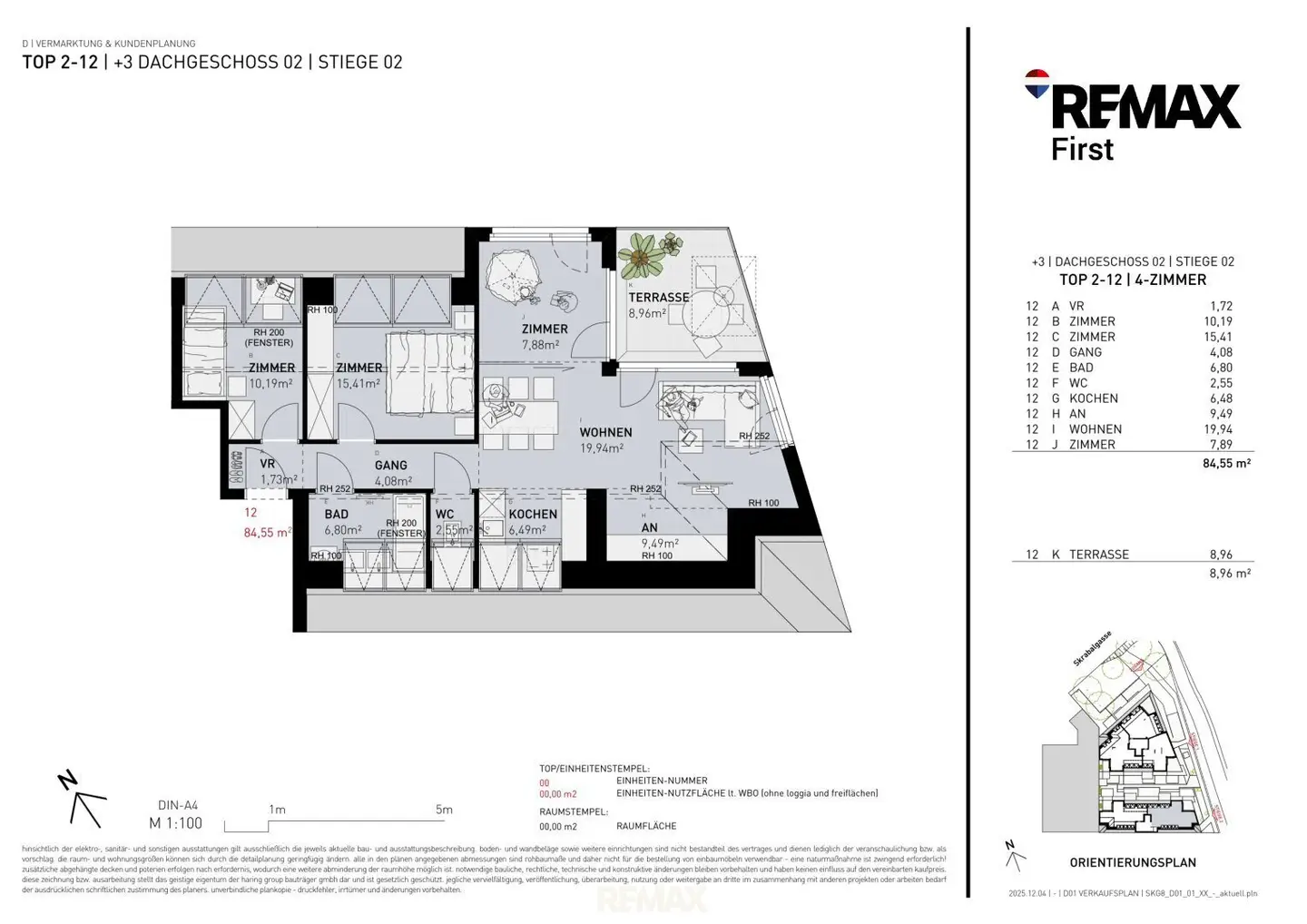 New build apartment with private outdoor space