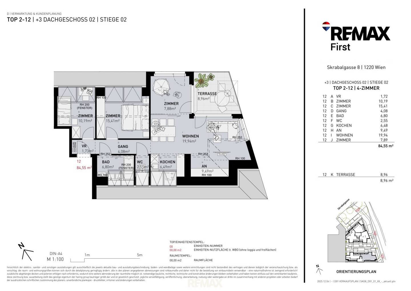 New build apartment with private outdoor space