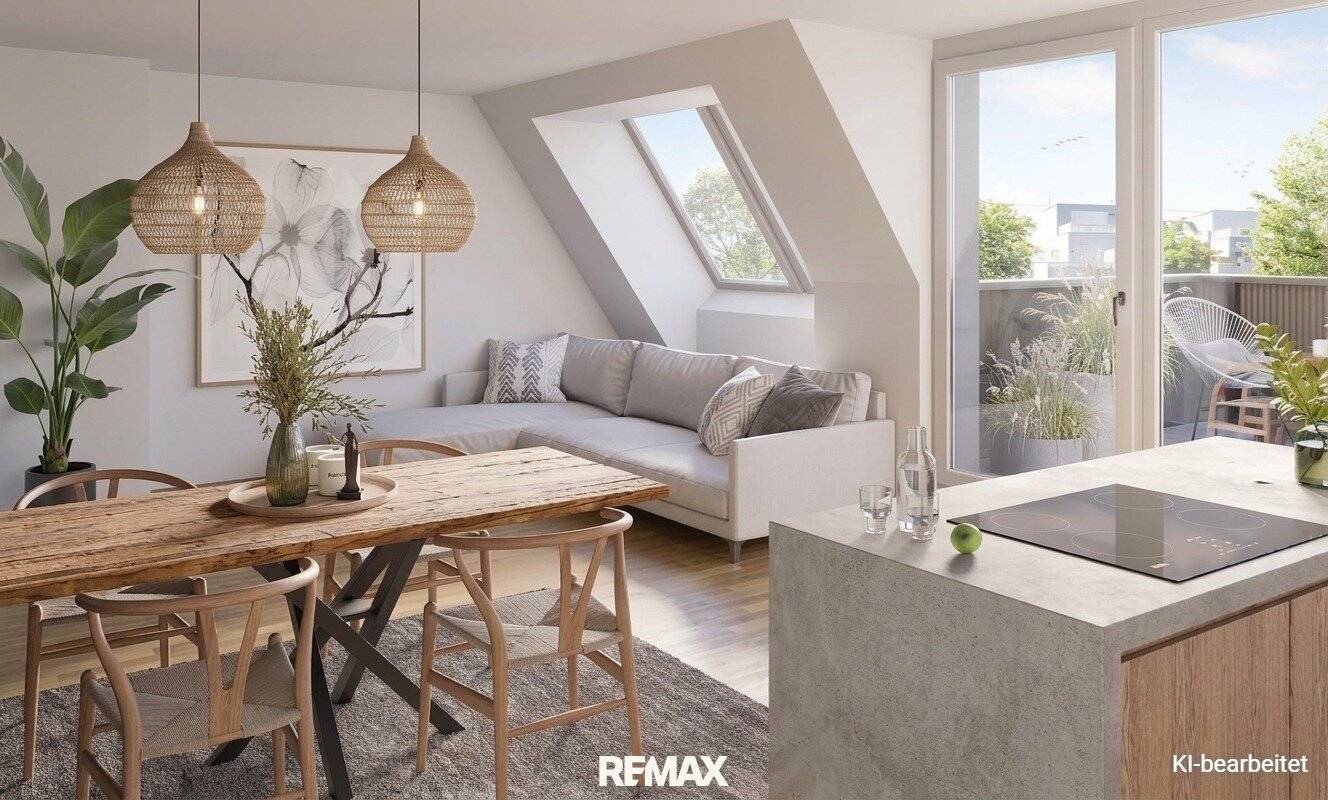 Wohnung Neubau Erstbezug Balkon nahe U1 Neulaa