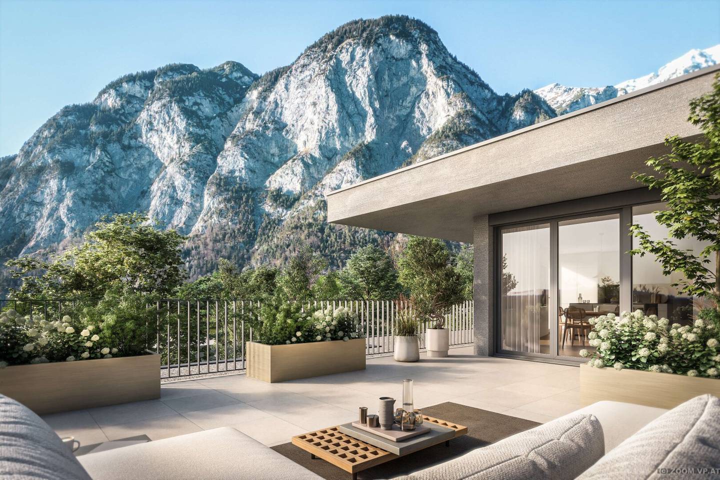 Wohnung Neubau mit Westterrasse und Tiefgarage