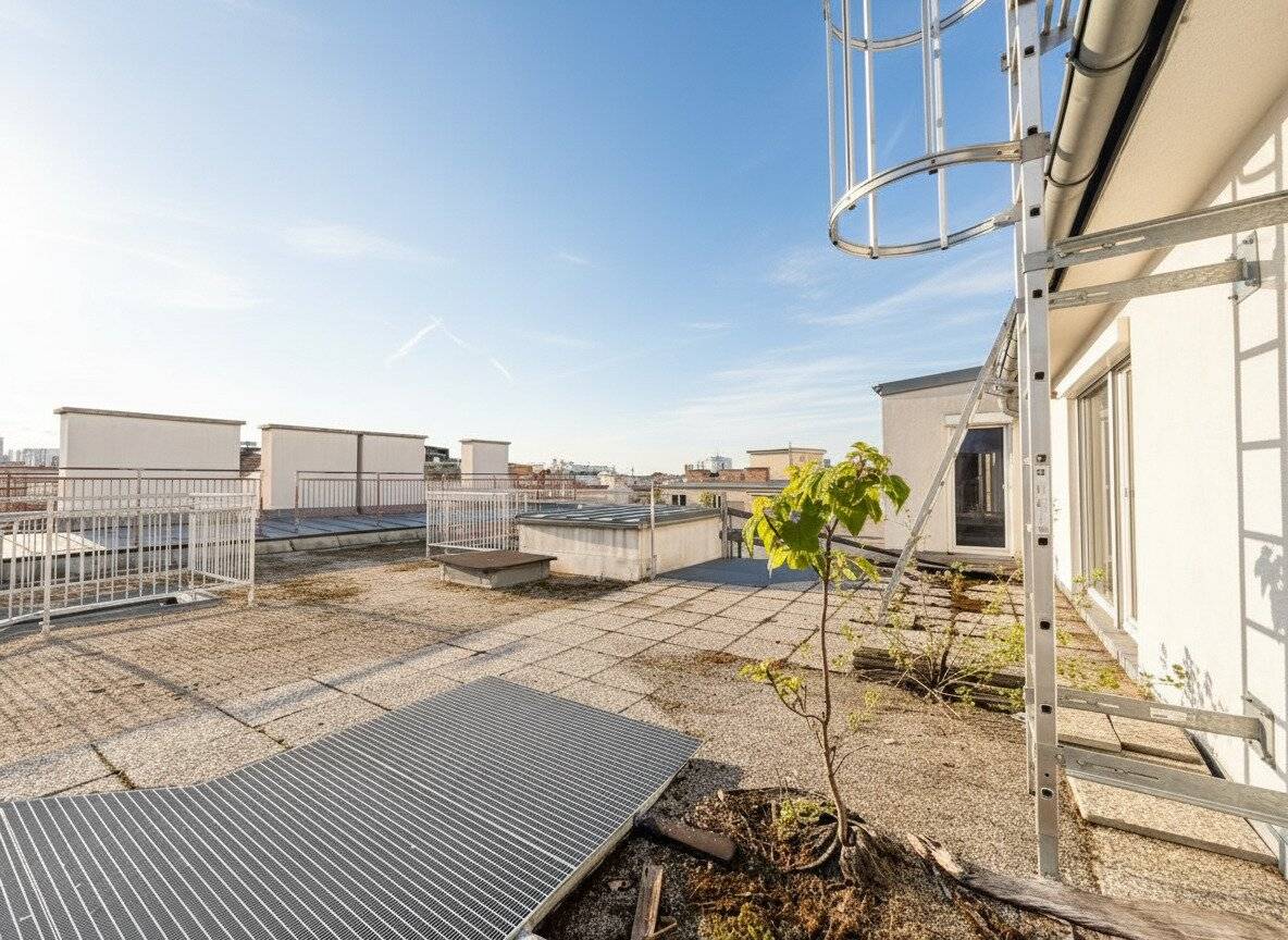Dachgeschosswohnung proche Prater Ausbaupotenzial
