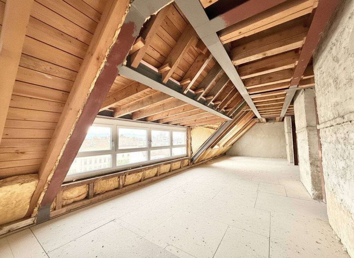 Dachgeschosswohnung proche Prater Ausbaupotenzial