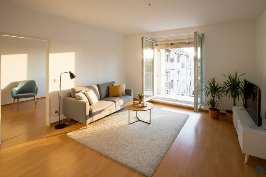 Wohnung nahe Hauptbahnhof und Zentrum mit Balkon
