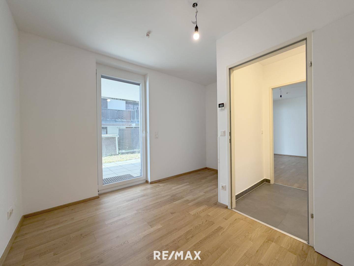 Ground floor apartment with terrace and garden