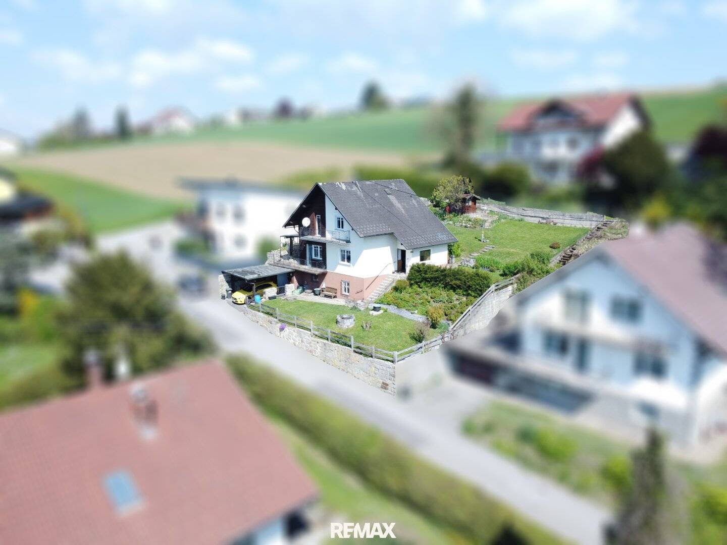 Family Home with Distant View in Gusen