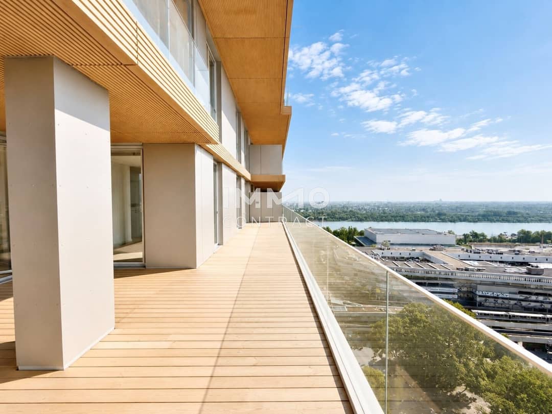 Brand new apartment with large balcony at the Green Prater