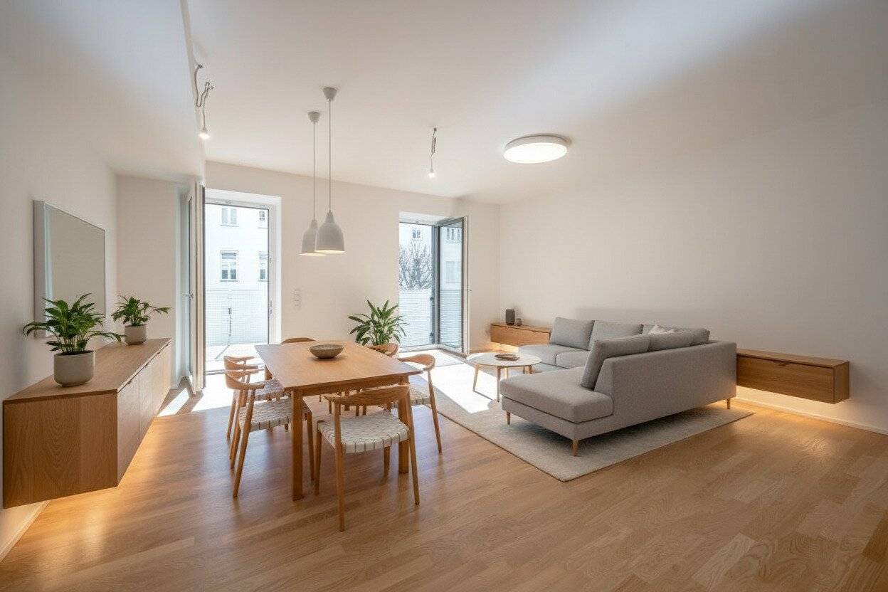 Altbauwohnung mit Terrasse nahe Augarten Erstbezug