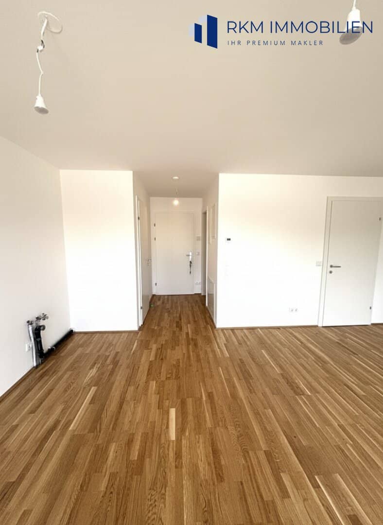 Newly built apartment first occupancy balcony terrace