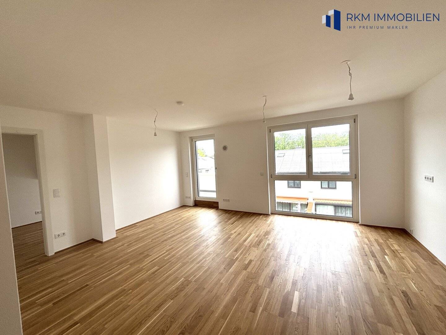 Newly built apartment first occupancy balcony terrace