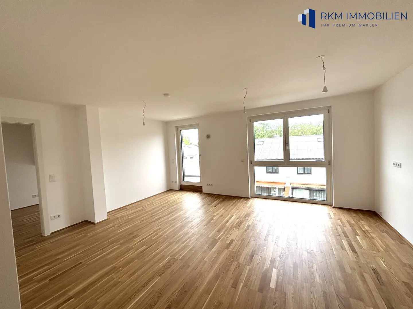 Newly built apartment first occupancy balcony terrace