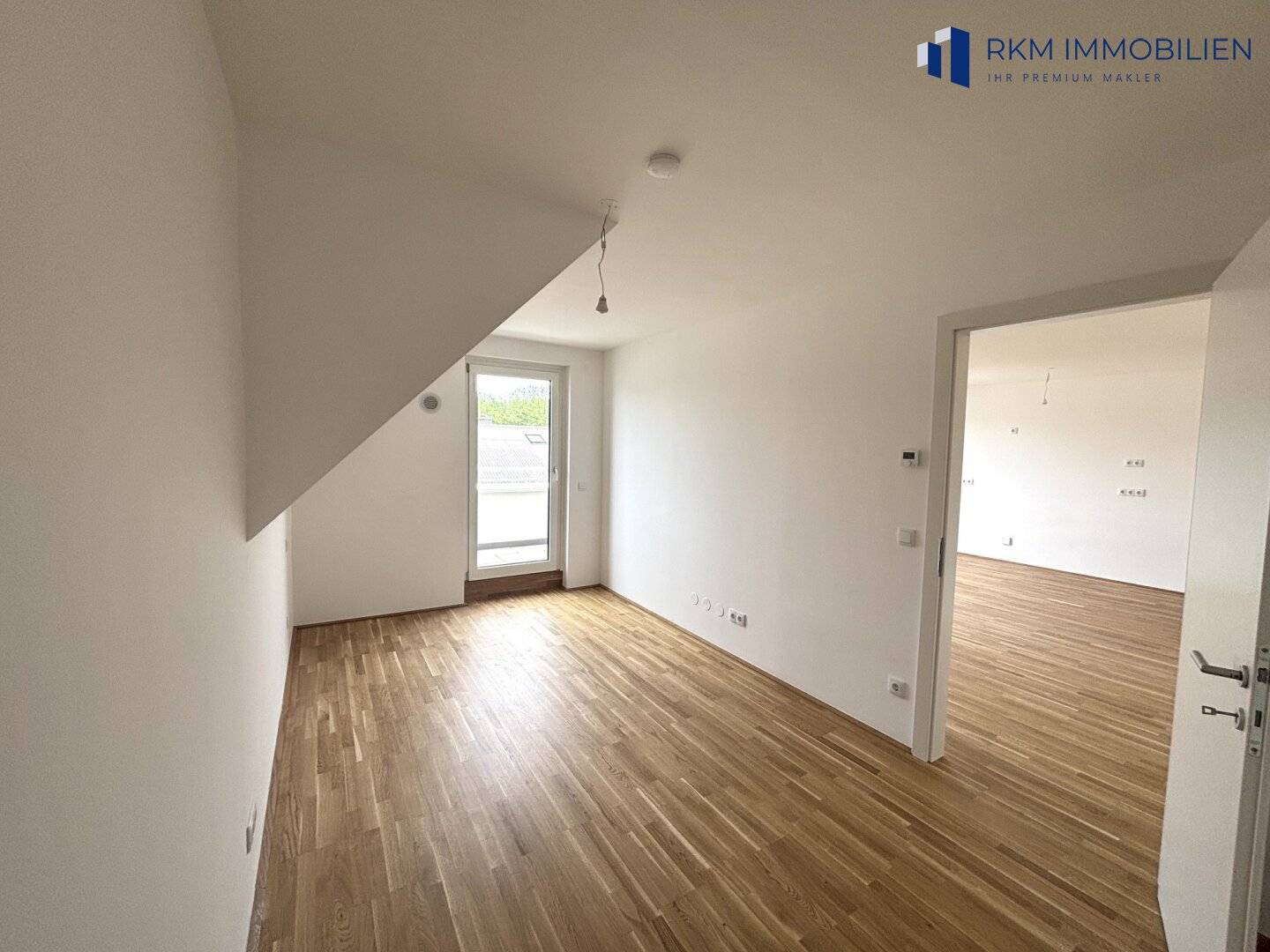 Newly built apartment first occupancy balcony terrace