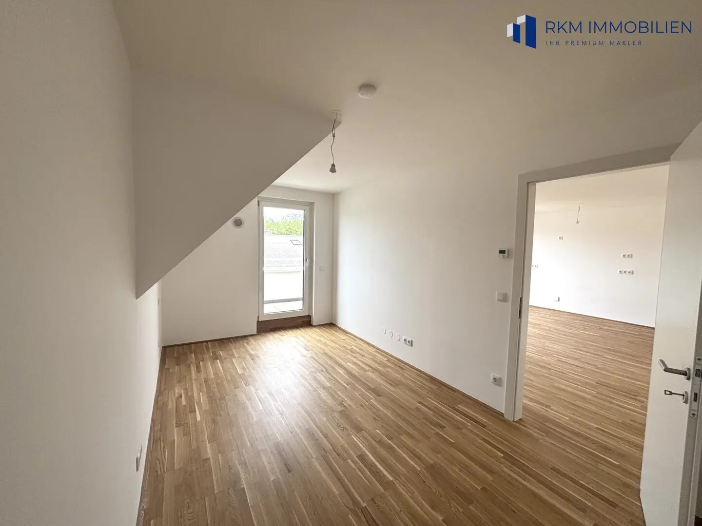Newly built apartment first occupancy balcony terrace