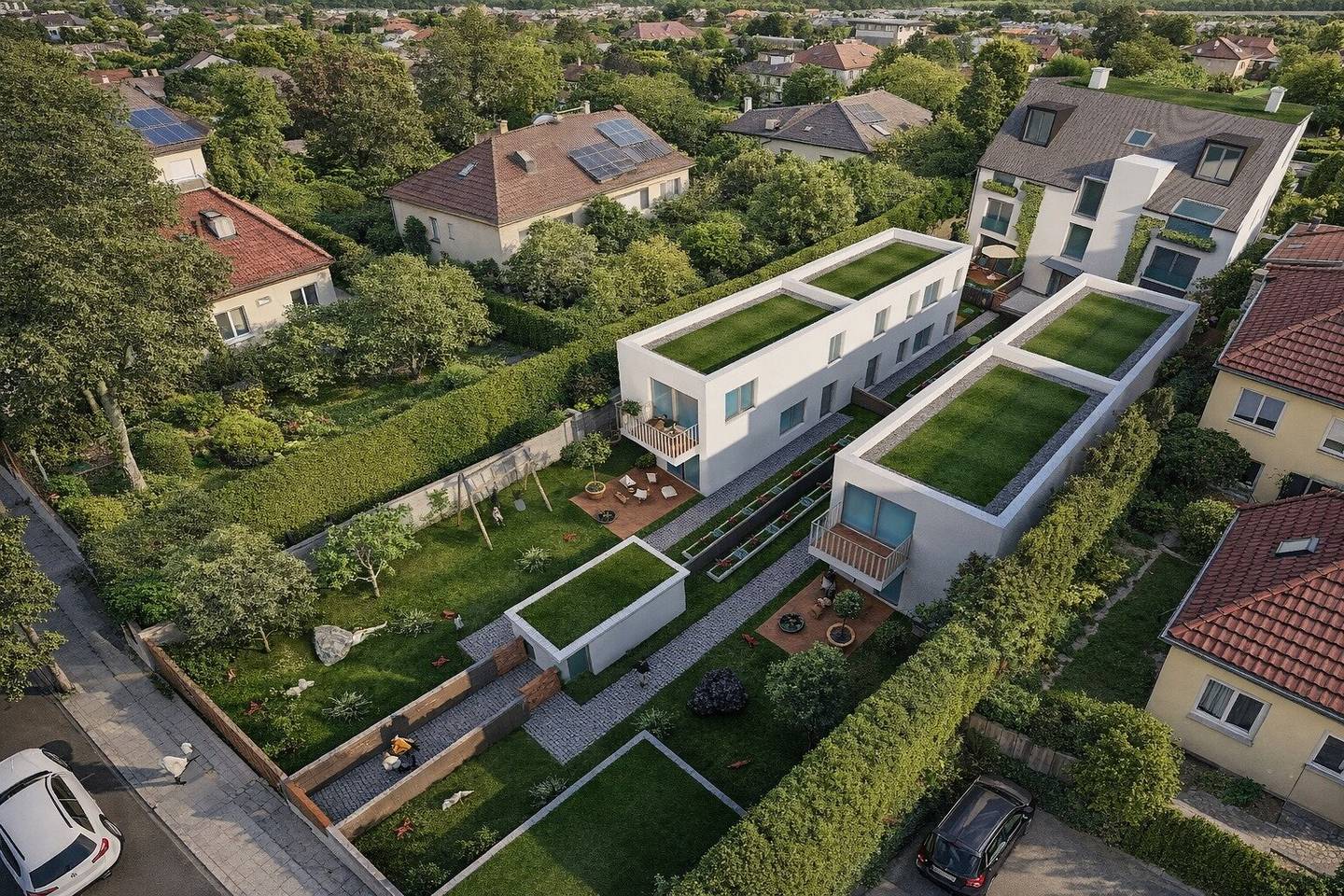 Ground floor apartment garden near U1 Oberlaa