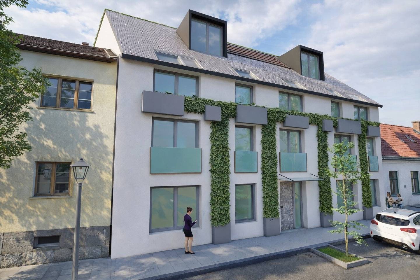 Ground floor apartment garden near U1 Oberlaa