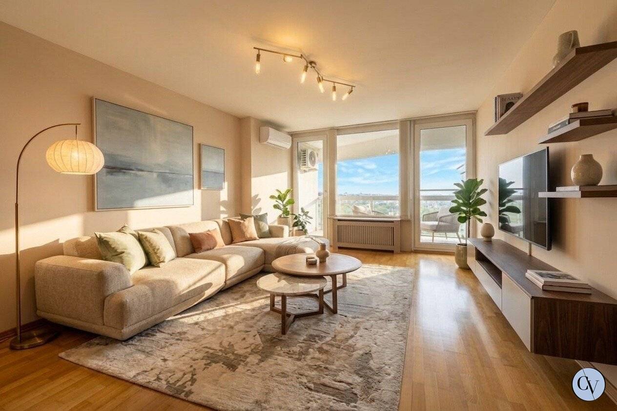 Wohnung mit unverbaubarem Blick auf UNO City