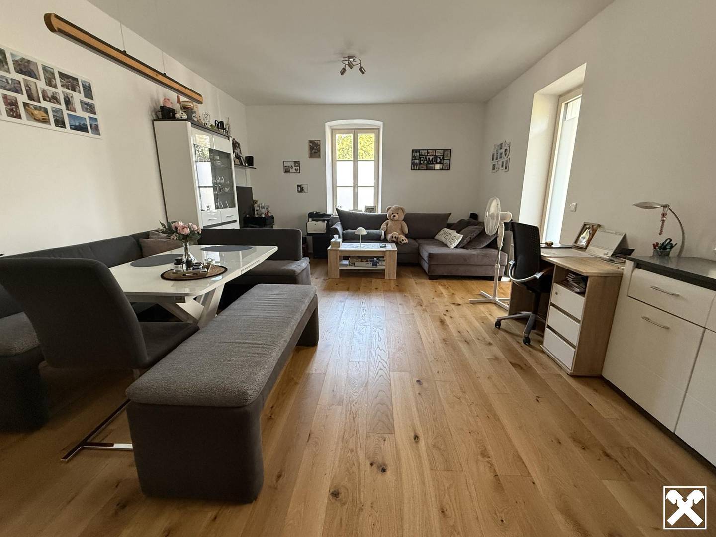 Erdgeschosswohnung mit Balkon Lift nahe Bahnhof
