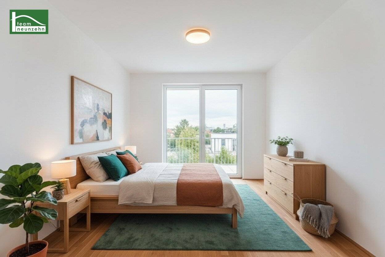 Bright apartment with open kitchen and terrace