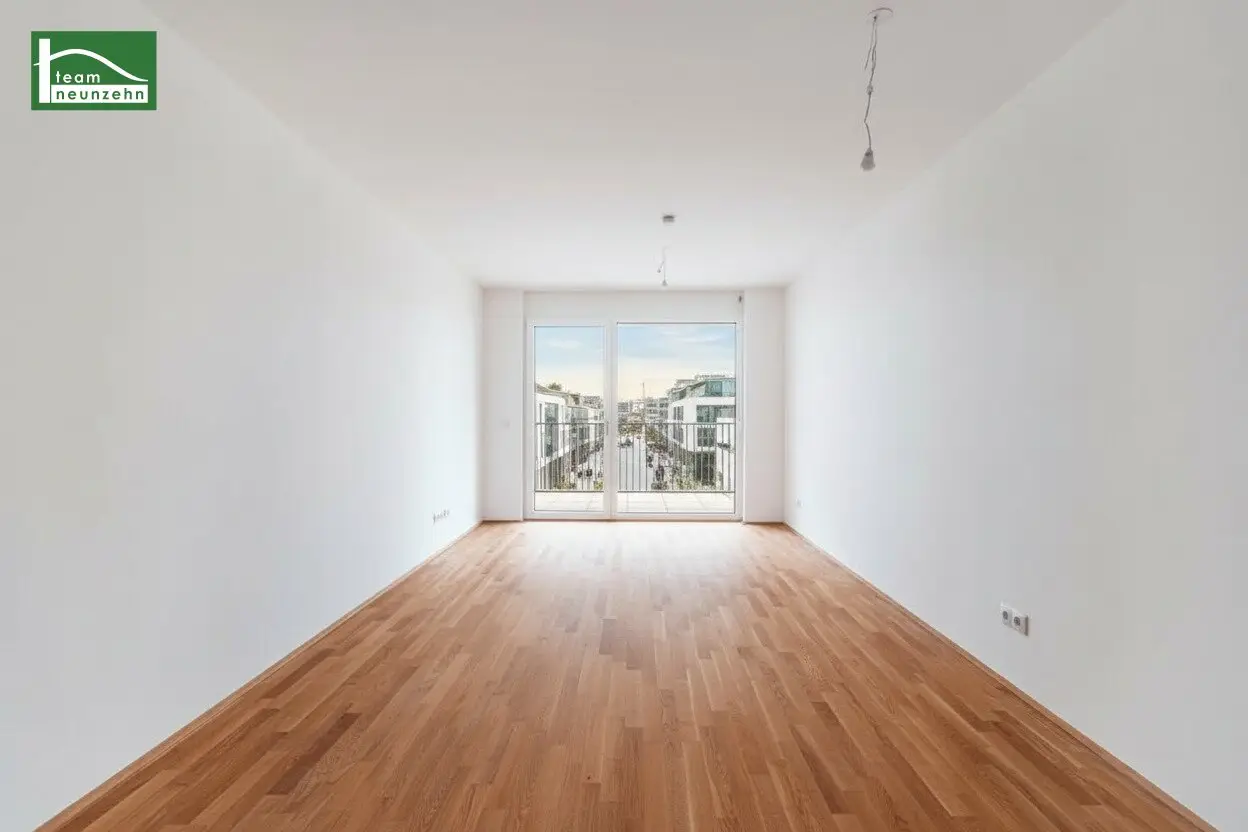 New build apartment first occupancy near Danube