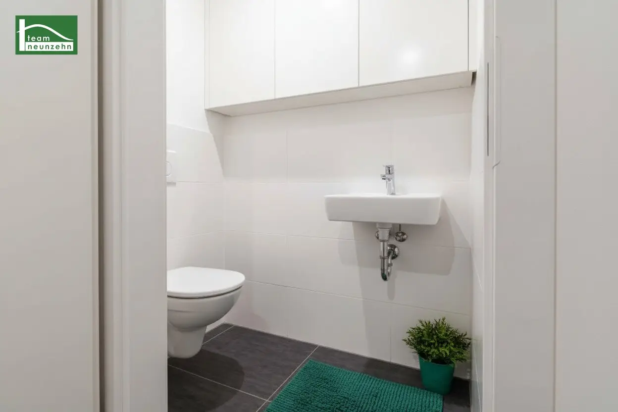 New build apartment first occupancy near Danube