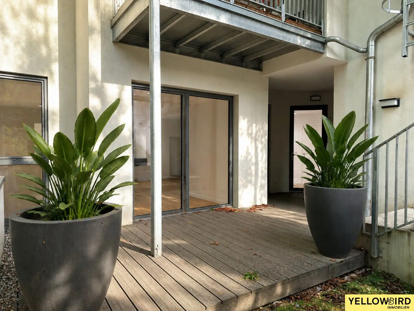 Wohnung mit Terrasse und Garten nahe Volksoper