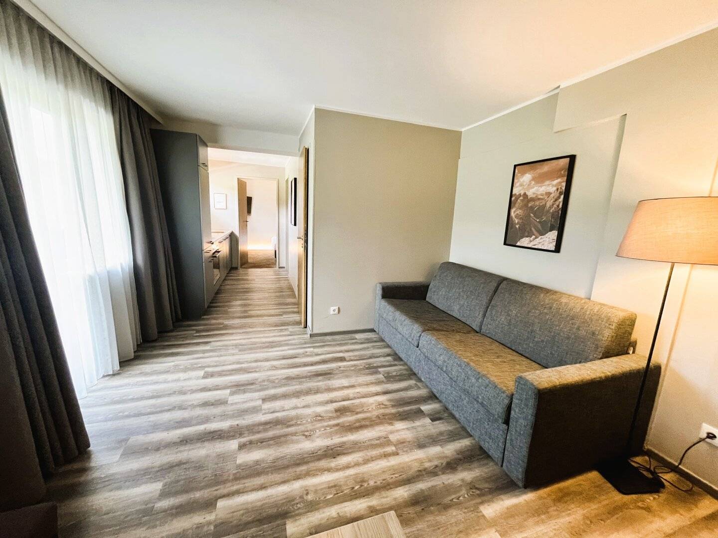 Apartment top location by the Wildsee balcony with sea view