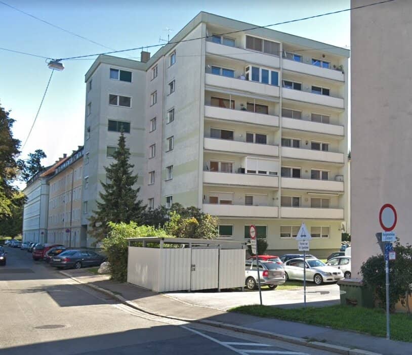 Wohnung nahe der Mur mit Balkon und Parkplatz