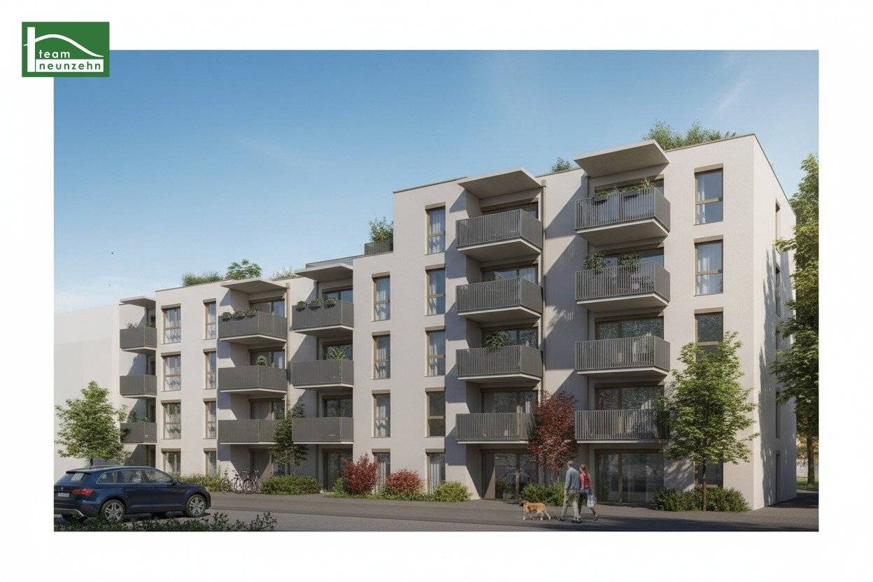 New build apartment first occupancy near Danube