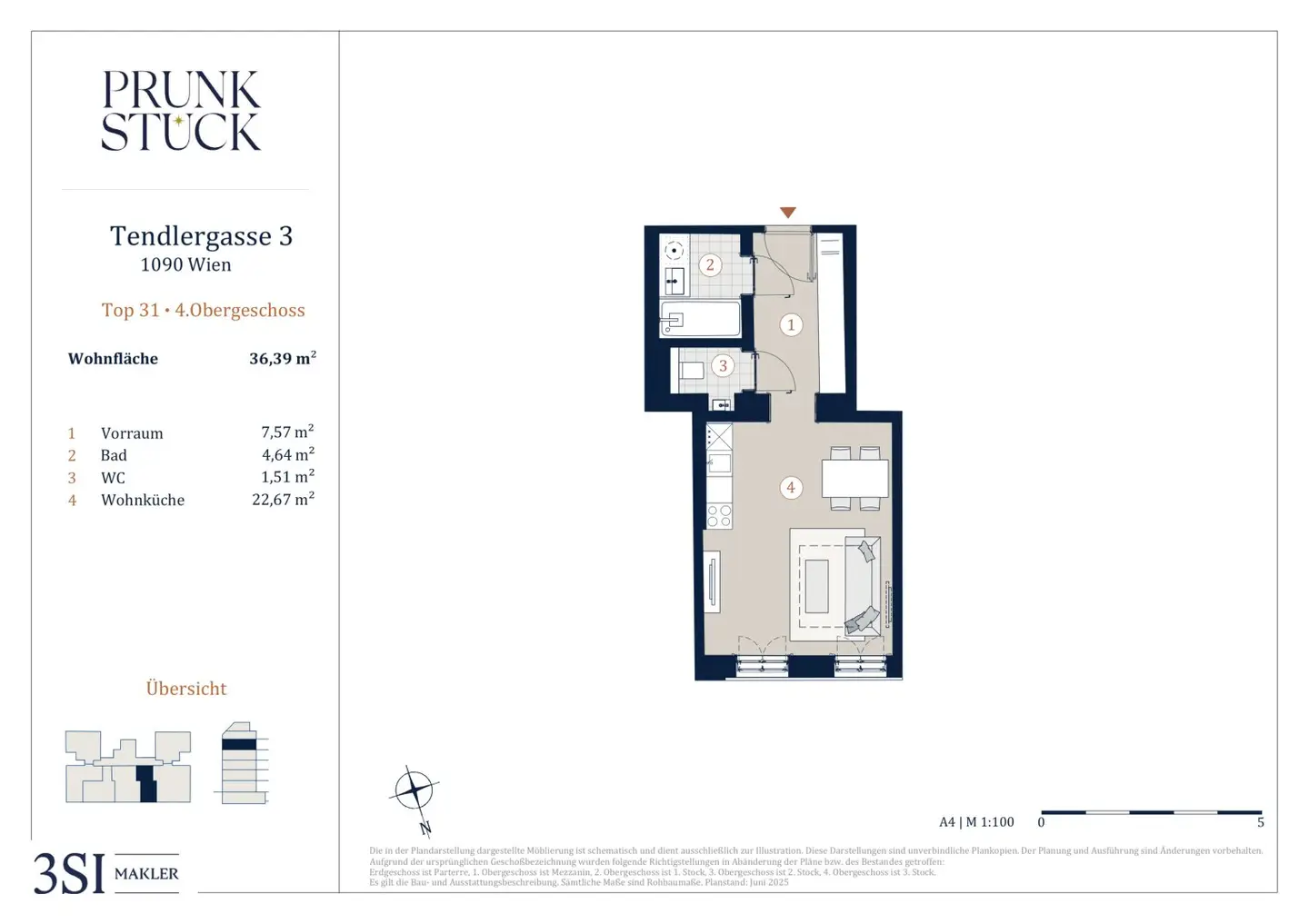 Wohnung Erstbezug Altbau Servitenviertel